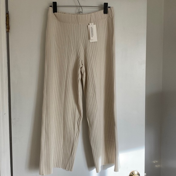 Vince Other - Vince Cream Ribbed Pants
